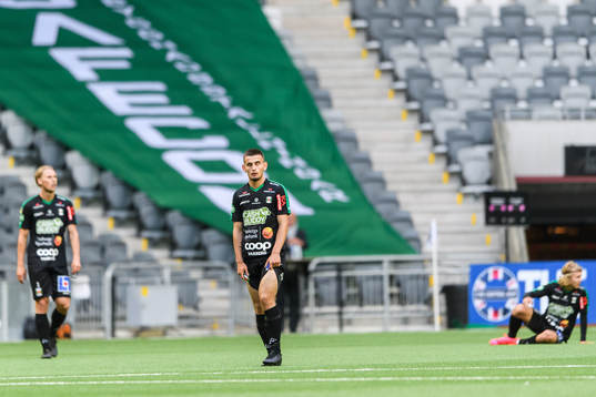 Varbergs spelare deppar