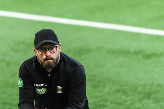 Varbergs tränare Joakim Persson