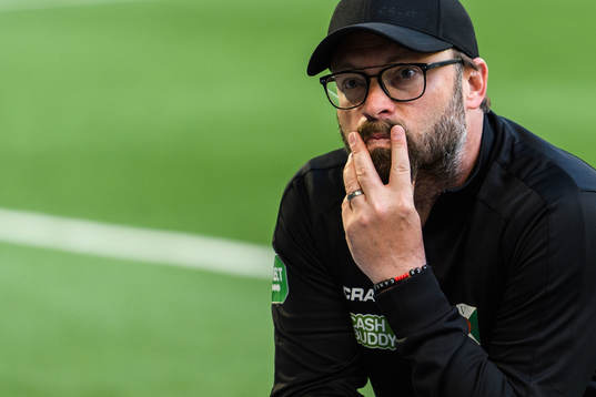 Varbergs tränare Joakim Persson
