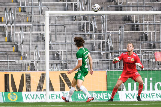 Hammarbys målvakt David Ousted