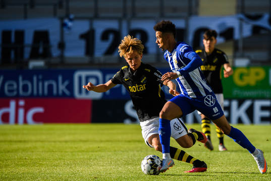 s Tom Strannegård och IFK Göteborgs Tobias Sana
