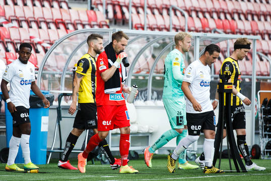 Örebros målvakt Oscar Jansson