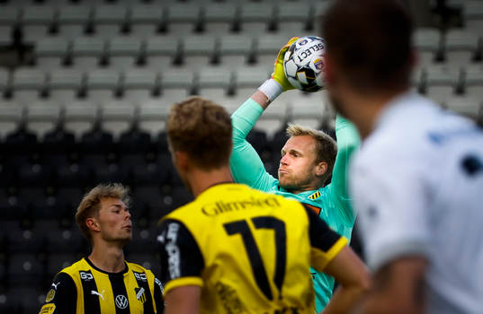 Häckens målvakt Peter Abrahamsson