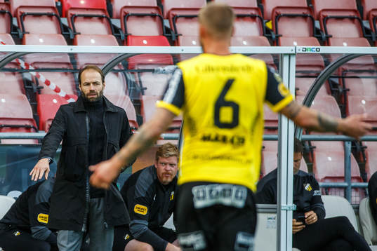 Häckens tränare Andreas Alm