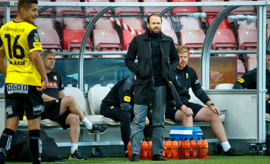 Häckens tränare Andreas Alm