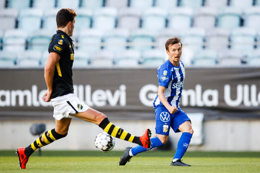 s Daniel Granli och IFK Göteborgs Patrik Karlsson Lagemyr