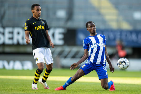 s Bilal Hussein och IFK Göteborgs Alhassan Yusuf Abdullahi