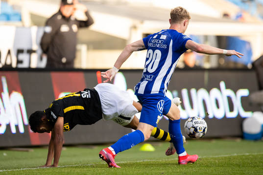 s Bilal Hussein och IFK Göteborgs Victor Wernersson