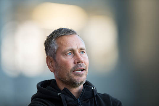 Mjällbys tränare Marcus Lantz