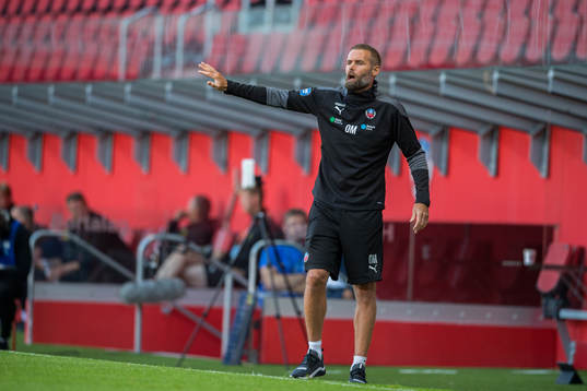 Helsingborgs tränare Olof Mellberg