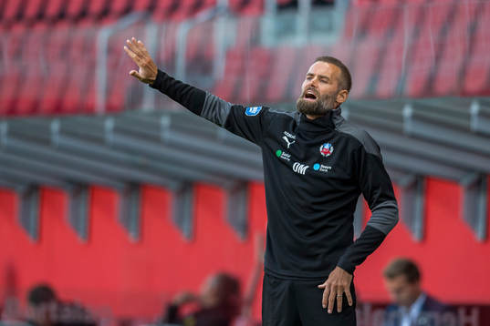 Helsingborgs tränare Olof Mellberg