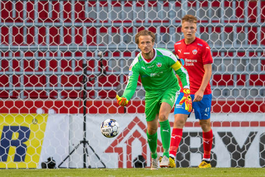 Helsingborgs målvakt Anders Lindegaard