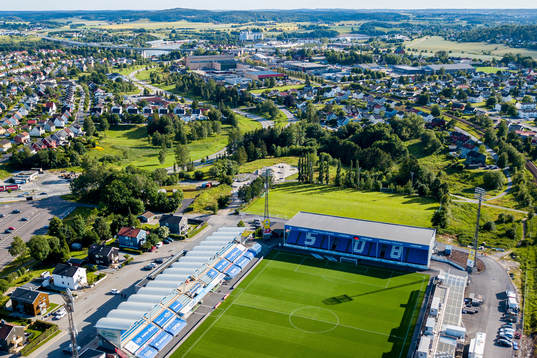 General view of Sarpsborg stadion