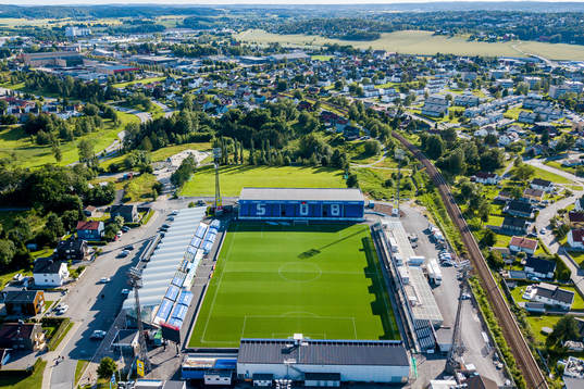General view of Sarpsborg stadion