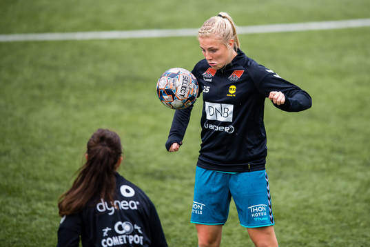 Sophie Roman Haug of LSK Kvinner