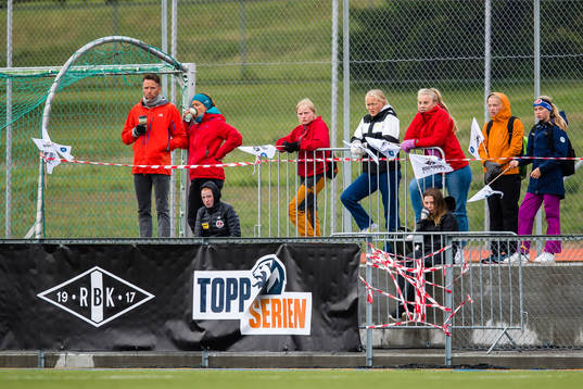 Spectators in the stands