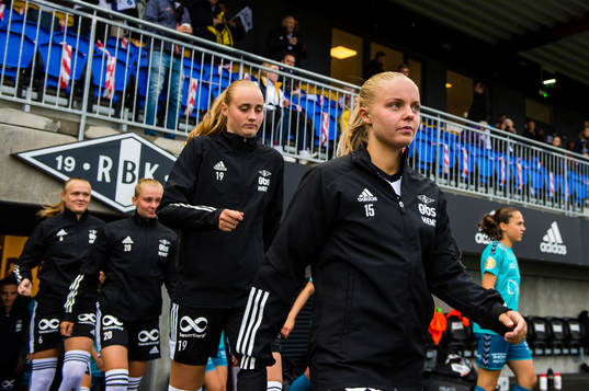 Emilie Bragstad and Celine Emilie Nergård of Rosenborg