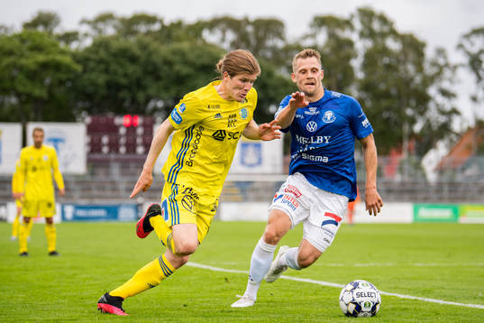 Sundsvalls Oliver Berg och Trelleborgs Erik Andersson