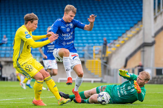 Sundsvalls Jesper Carström mot Trelleborgs Niklas