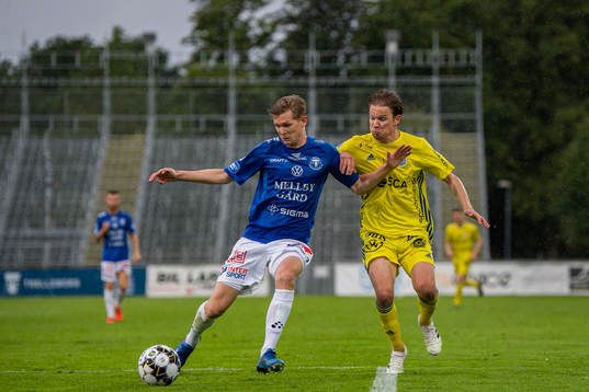 Trelleborgs Fritiof Björkén och Sundsvalls Johan Blomberg