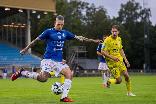 Trelleborgs Isak Jönsson och Sundsvalls Johan Blomberg