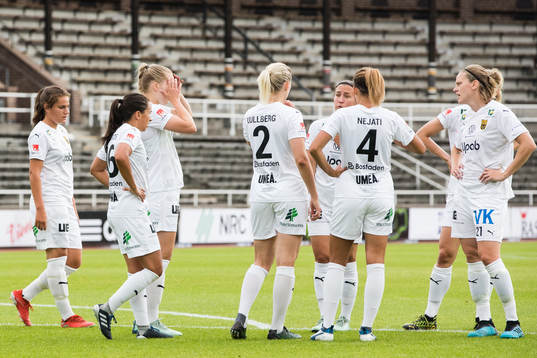 Umeås spelare deppar