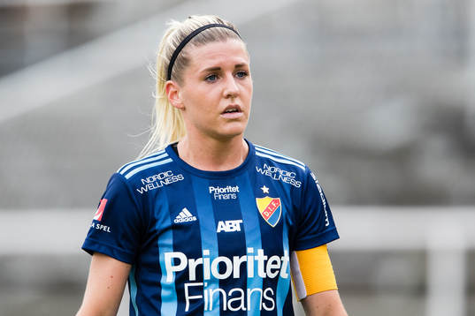 Djurgårdens Olivia Schough deppar