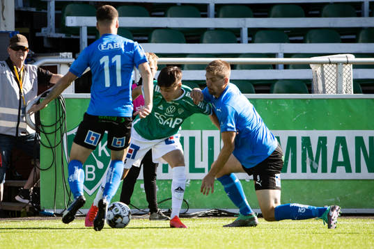 under fotbollsmatchen i Superettan  mellan Brage och