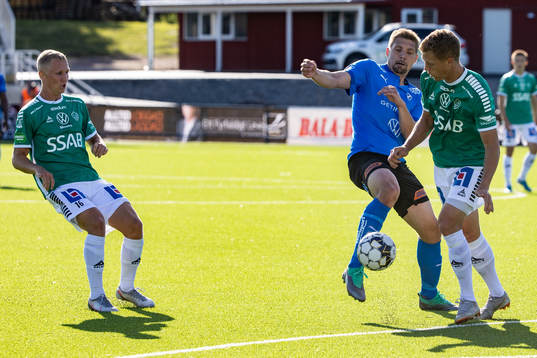 under fotbollsmatchen i Superettan  mellan Brage och