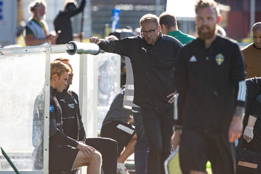 under fotbollsmatchen i Superettan  mellan Brage och