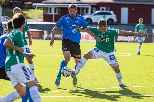 Halmstads Mikael Boman och Brages Alexander Ekblad