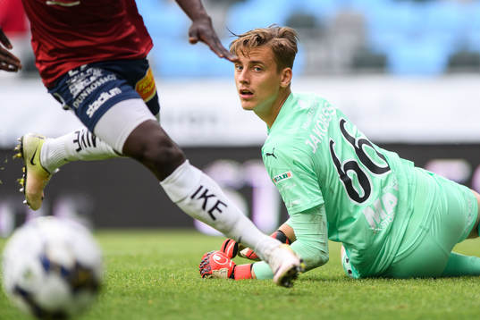 AFC Eskilstunas målvakt Wille Jakobsson