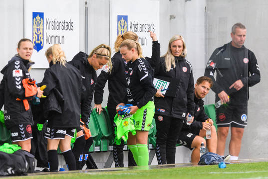 Kristianstads tränare Elisabet Gunnarsdóttir