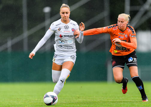 Rosengårds Sanne Troelsgaard och Kristianstads Eveliina