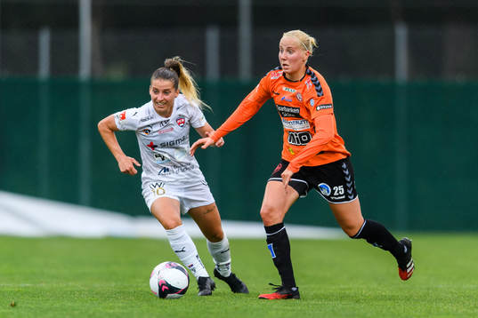Rosengårds Jelena Cankovic och Kristianstads Eveliina Anna