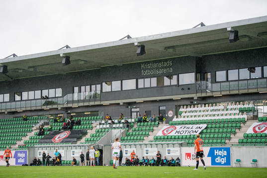 Interiör Kristianstads Fotbollsarena