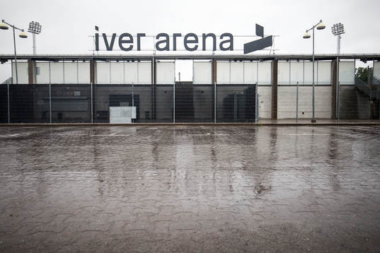 Iver Arena fotbollsmatchen i Superettan  mellan Västerås
