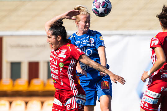 Piteås Fernanda Da Silva och Örebros Emma Östlund