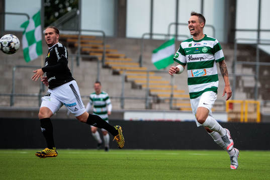 GAIS Charlie Weberg och Västerås Filip Tronet
