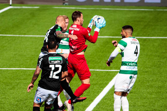Västerås målvakt Anton Fagerström
