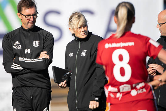 Piteås assisterande tränare Annelie Andersén