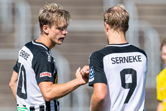 Landskronas Robin Hofsö och Linus Olsson