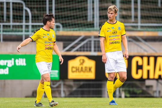 Lunds André Strandberg och Noel Hansson deppar