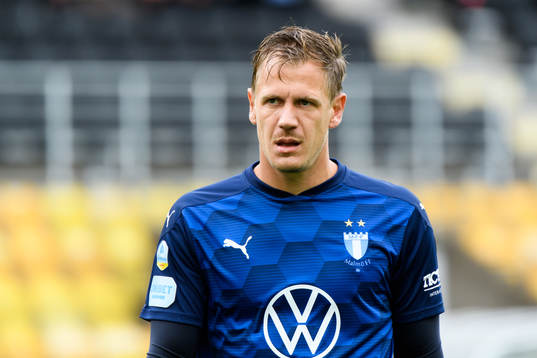 Malmö FFs målvakt Johan Dahlin