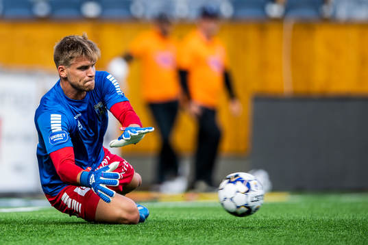 Sirius målvakt Lukas Jonsson