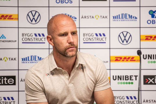 Sirius tränare Henrik Rydström