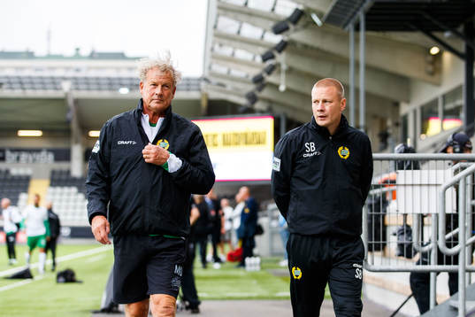 Hammarbys tränare Stefan Billborn