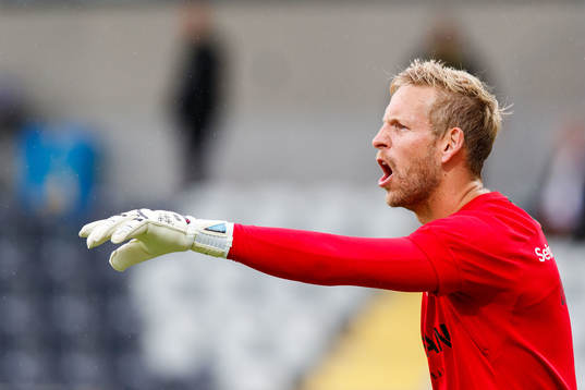 Hammarbys målvakt David Ousted