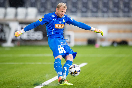 Häckens målvakt Peter Abrahamsson