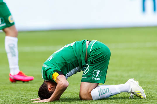 Hammarbys Jeppe Andersen deppar